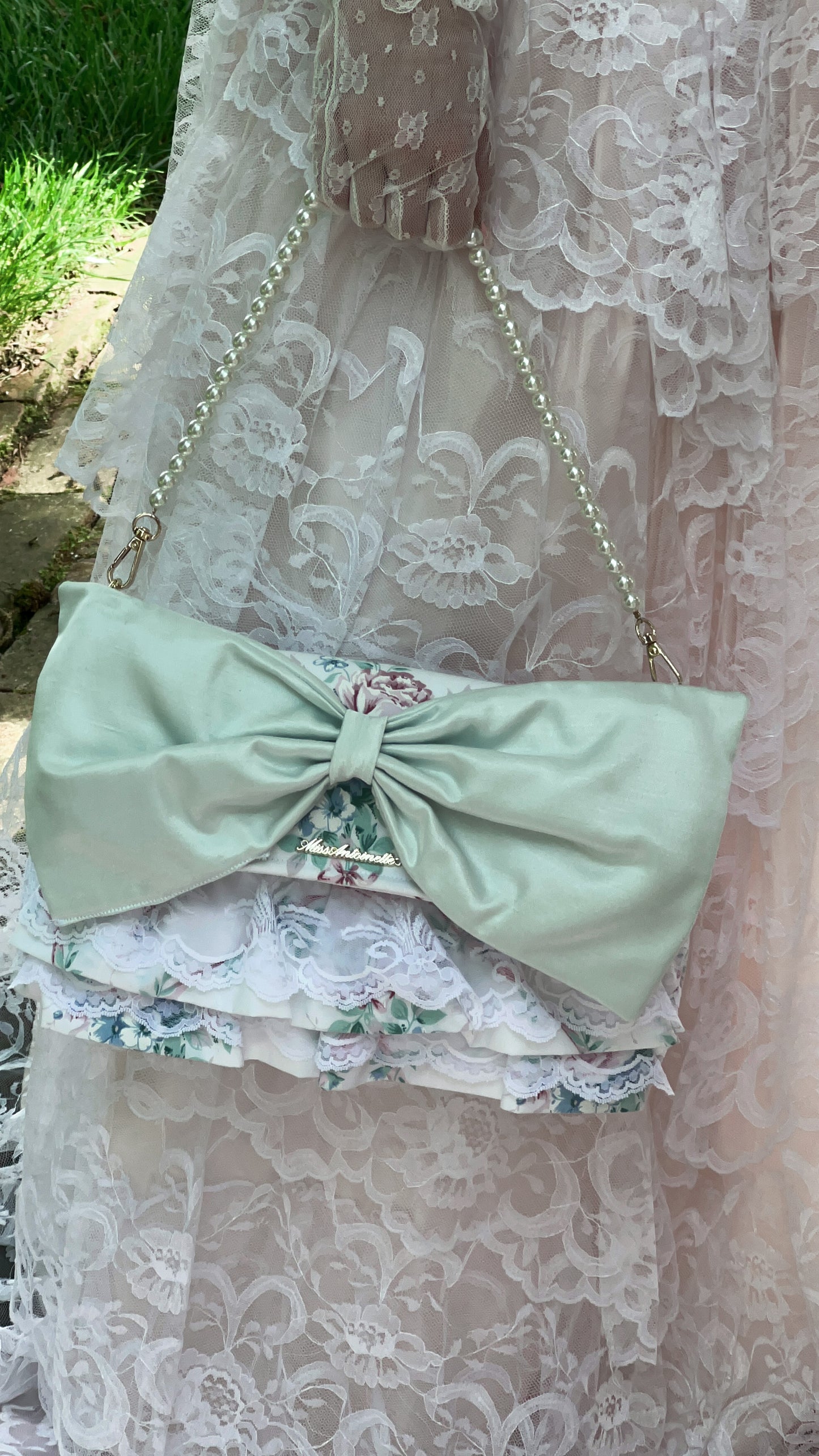 The Bleu Rococo Bag